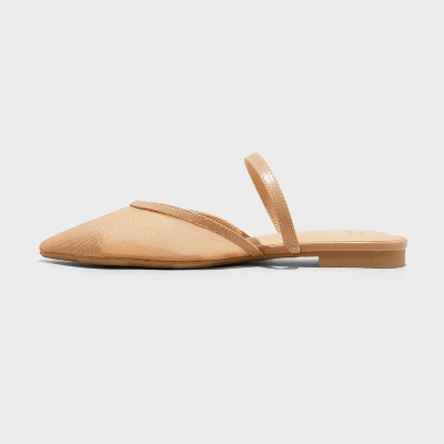 Women's Vienna Mesh Mule Flats - A New Day™ 3 Women's Vienna Mesh Mule Flats - A New Day™