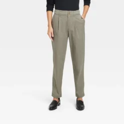 Women's Pleat Front Tapered Chino Pants - A New Day™ -A New Day™ GUEST c40dc49e 1cb2 4363 954d 194f5170308e