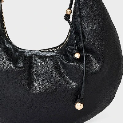 Metal Handle Crescent Handbag - A New Day™ 5 Metal Handle Crescent Handbag - A New Day™ - Image 3