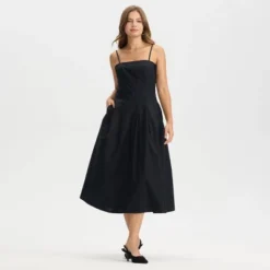 Women's Paneled Midi A-Line Dress - A New Day™ Black 7 Women's Paneled Midi A-Line Dress - A New Day™ Black -A New Day™ GUEST c4ebcfea cb91 45be 8080 0e939d07f7ee