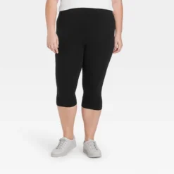 Women's High-Waist Cotton Blend Seamless Capri Leggings - A New Day™ 9 Women's High-Waist Cotton Blend Seamless Capri Leggings - A New Day™ -A New Day™ GUEST c4f72fef aca8 4777 8b7a 128812b1a34f