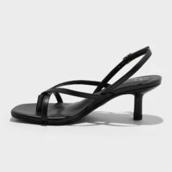 Women's Marin Thong Heels With Memory Foam Insole - A New Day™