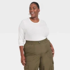 Women's Long Sleeve Slim Fit Crewneck T-Shirt - A New Day™ 29 Women's Long Sleeve Slim Fit Crewneck T-Shirt - A New Day™ -A New Day™ GUEST c77a2dee 26d0 437b 943d 8015d2e6d7e2