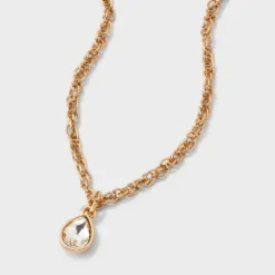Singapore Chain Teardrop Pendant Necklace - A New Day™ Gold 9 Singapore Chain Teardrop Pendant Necklace - A New Day™ Gold -A New Day™ GUEST c9a7183b 7426 4021 baed 85467ff33052