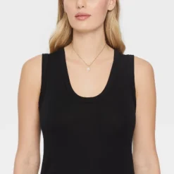 Glass Pearl Pendant With Cubic Zirconia Chain Necklace - A New Day™ Gold: Singapore Style, Lobster Claw Clasp, Steel & Brass