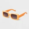 Women's Plastic Rectangle Sunglasses - A New Day™ 1 Women's Plastic Rectangle Sunglasses - A New Day™ -A New Day™ GUEST d1d9564e 10b4 440c b5bd 7cc45b1123b6