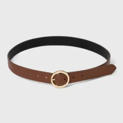 Women's Oval Tapered Center Bar Reversible Belt - A New Day™ Cognac/Black 7 Women's Oval Tapered Center Bar Reversible Belt - A New Day™ Cognac/Black -A New Day™ GUEST d47bd81b 33e1 4f0e 826c 04d46f8bb529