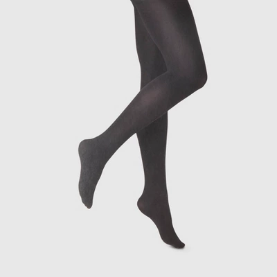Women's 80D Super Opaque Control Top Tights - A New Day Black 4 Women's 80D Super Opaque Control Top Tights - A New Day Black - Image 2