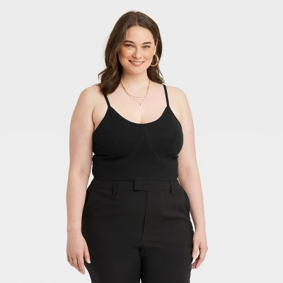 Women's V-Neck Bralette Sweater - A New Day™ 5 Women's V-Neck Bralette Sweater - A New Day™ - Image 3