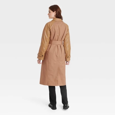 Women's Relaxed Trench Coat - A New Day™ 3 Women's Relaxed Trench Coat - A New Day™