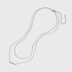 Sterling Silver Cubic Zirconia Multi-Strand Necklace - A New Day™ Silver 6 Sterling Silver Cubic Zirconia Multi-Strand Necklace - A New Day™ Silver -A New Day™ GUEST dafd21bf 1959 4412 b931 a7a1c16f3c6d