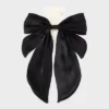 Bow Hair Barrette - A New Day™ Black 1 Bow Hair Barrette - A New Day™ Black -A New Day™ GUEST dba9c36f 4789 4ca6 9f69 7d3e6bb9e9c4