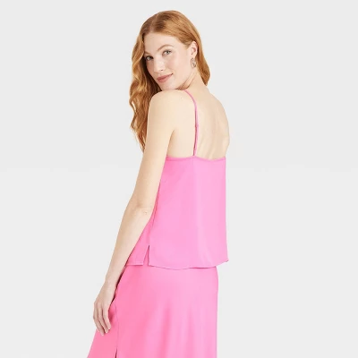 Women's Matte Satin Essential Cami - A New Day™ 3 Women's Matte Satin Essential Cami - A New Day™
