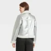 Women's Metallic Shearling Moto Jacket - A New Day™ 1 Women's Metallic Shearling Moto Jacket - A New Day™ -A New Day™ GUEST dc40a64a 0122 4a15 9ee4 b1011bc685ec