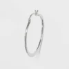 Large Flat Tapered Hoop Sterling Silver Earrings - A New Day™ Silver 1 Large Flat Tapered Hoop Sterling Silver Earrings - A New Day™ Silver -A New Day™ GUEST de3e91e3 8452 48d1 aff3 20d5b383dfe6
