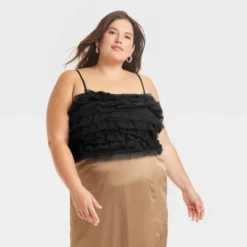 Women's Tiny Tulle Tank Top - A New Day™ -A New Day™ GUEST dee52f7d c1c1 4468 990a 7d50b48e0c63