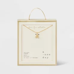 Cubic Zirconia 14k Gold Plated Pave Necklace With Extender - A New Day™ 15 Cubic Zirconia 14k Gold Plated Pave Necklace With Extender - A New Day™ -A New Day™ GUEST defb8c35 9b2b 4d7d 8799 ae327a982c1c