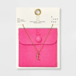 Gold Dipped Cubic Zirconia Initial Pendant Necklace - A New Day™ Gold 29 Gold Dipped Cubic Zirconia Initial Pendant Necklace - A New Day™ Gold -A New Day™ GUEST e434afca 0c08 4a14 b2a8 79be9c780dcc