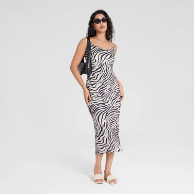 Women's Cowl Neck Midi Slip Dress - A New Day™ 5 Women's Cowl Neck Midi Slip Dress - A New Day™ - Image 3