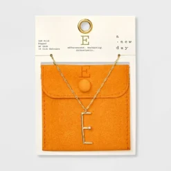 Gold Dipped Scattered Cubic Zirconia Initial Pendant Necklace - A New Day™ Gold 29 Gold Dipped Scattered Cubic Zirconia Initial Pendant Necklace - A New Day™ Gold -A New Day™ GUEST e7c08c94 90d4 4d12 a2bf 66e38913b1bd