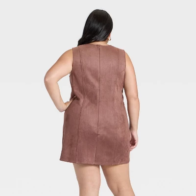Women's Suede Mini Dress - A New Day™ 3 Women's Suede Mini Dress - A New Day™