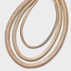 Snake Chain Multi-Strand Necklace - A New Day™ Gold -A New Day™ GUEST e86cd485 40c9 47de a5fd a4a3a5569cfe
