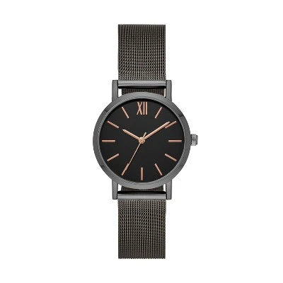 Women's Mesh Strap Watch - A New Day™ Gray 3 Women's Mesh Strap Watch - A New Day™ Gray
