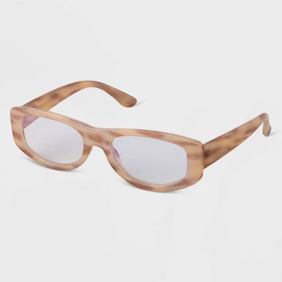 Women's Cateye Blue Light Filtering Reading Glasses - A New Day™ 3 Women's Cateye Blue Light Filtering Reading Glasses - A New Day™