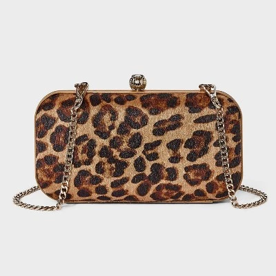 Minaudiere Clutch Crossbody Bag - A New Day™ Leopard 7 Minaudiere Clutch Crossbody Bag - A New Day™ Leopard - Image 5