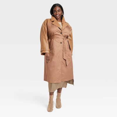 Women's Relaxed Trench Coat - A New Day™ 5 Women's Relaxed Trench Coat - A New Day™ - Image 3