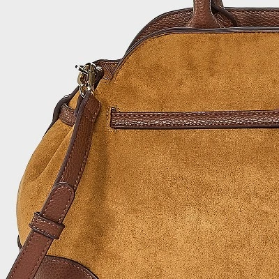 Belted Satchel Handbag - A New Day™ Brown 6 Belted Satchel Handbag - A New Day™ Brown - Image 4