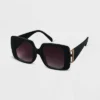 Women's Retro Square Sunglasses - A New Day™ Black 1 Women's Retro Square Sunglasses - A New Day™ Black -A New Day™ GUEST f564a650 052d 441e bd12 76028f8e410e