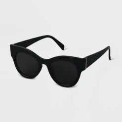 Women's Cateye Sunglasses - A New Day™ Black
