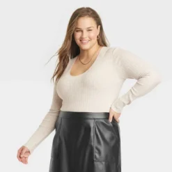 Women's Fine Gauge Scoop Neck Sweater - A New Day™ 16 Women's Fine Gauge Scoop Neck Sweater - A New Day™ -A New Day™ GUEST f6cd4b48 2784 4d84 bdd3 e4311c622a78