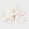 Satin Bow Hair Barrette - A New Day™ Cream 1 Satin Bow Hair Barrette - A New Day™ Cream -A New Day™ GUEST fc515b53 1fcb 4924 ba9d c5f33f2b5227