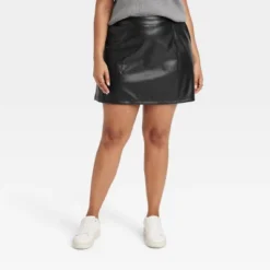 Women's Mini Faux Leather Skirt - A New Day™ -A New Day™ GUEST feedc6fe 1f9b 438b bd71 3921911a5d54