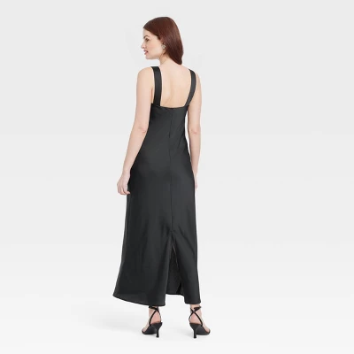 Women's Satin Slip Maxi Dress - A New Day™ 3 Women's Satin Slip Maxi Dress - A New Day™